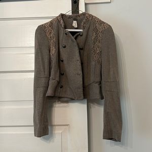 Free people jacket excellent condition size 6
